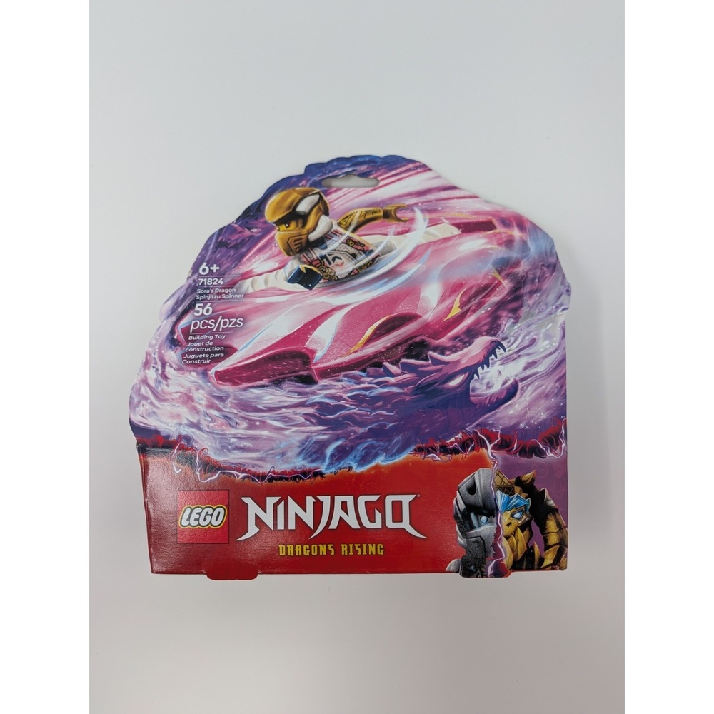 LEGO Ninjago Sora's Dragon‎ Spinjitzu Spinner 71824 Dragons Rising 56pcs New